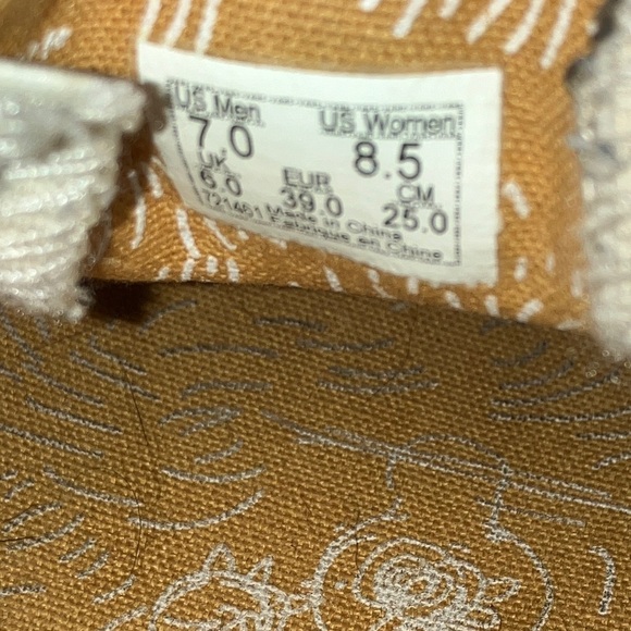 Van Gogh Museum Vans Slip-On canvas Sneakers Skull Art size 7 men’s 8.5 women’s - Picture 6 of 16